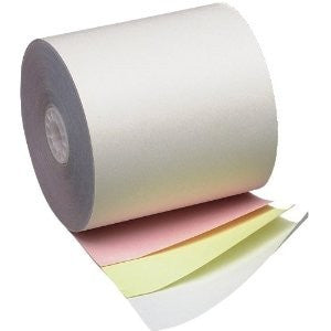 3" x 3" 3-ply White/Canary/Pink, 50/case - C-PAC
